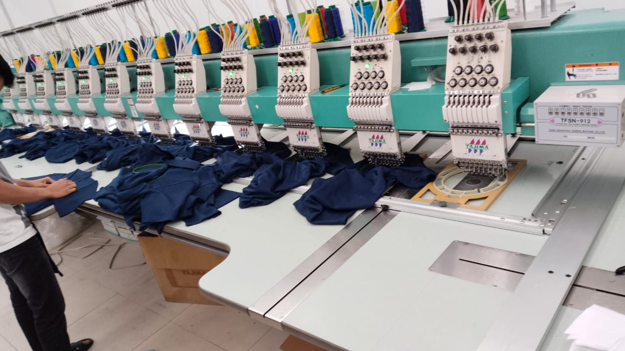 tajima embroidery machine from jc print & office sdn bhd selangor print and johor uniform