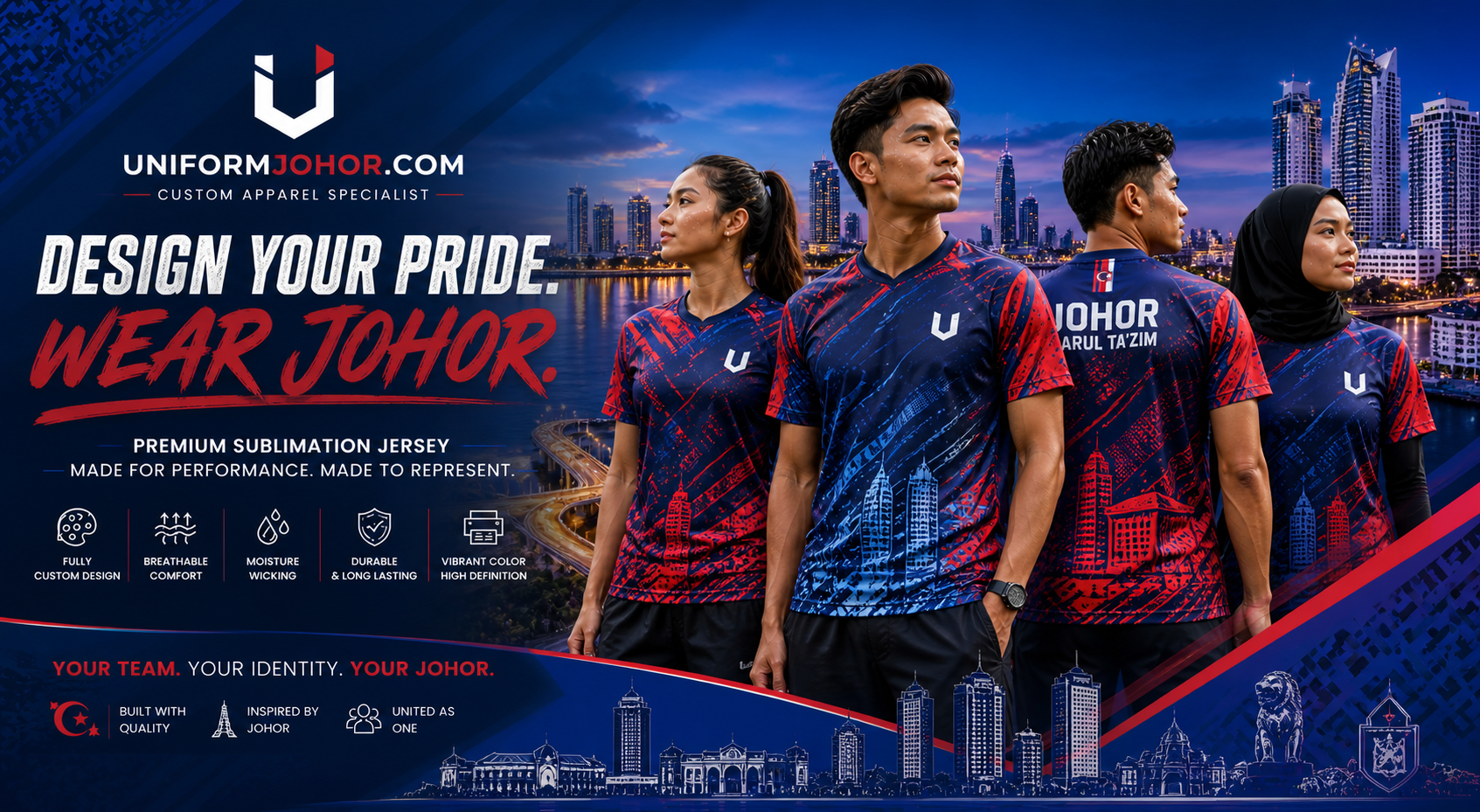 uniformjohor.com sublimation jersey printing production